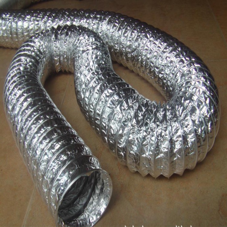 供应空调铝箔保温软管空调保温管夹筋保温软管