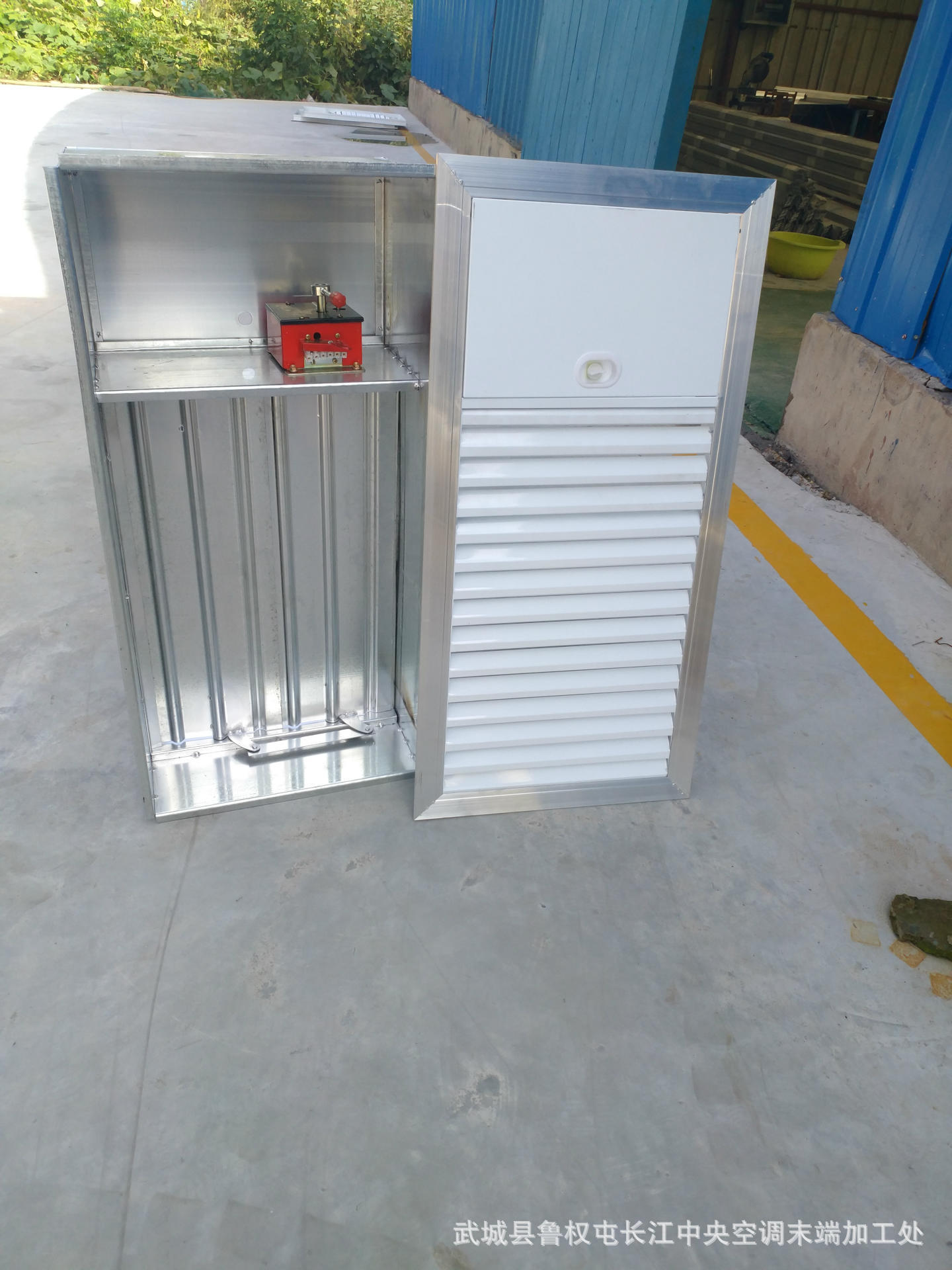 直销远程电动多叶送风口常闭正压多叶加压送风口