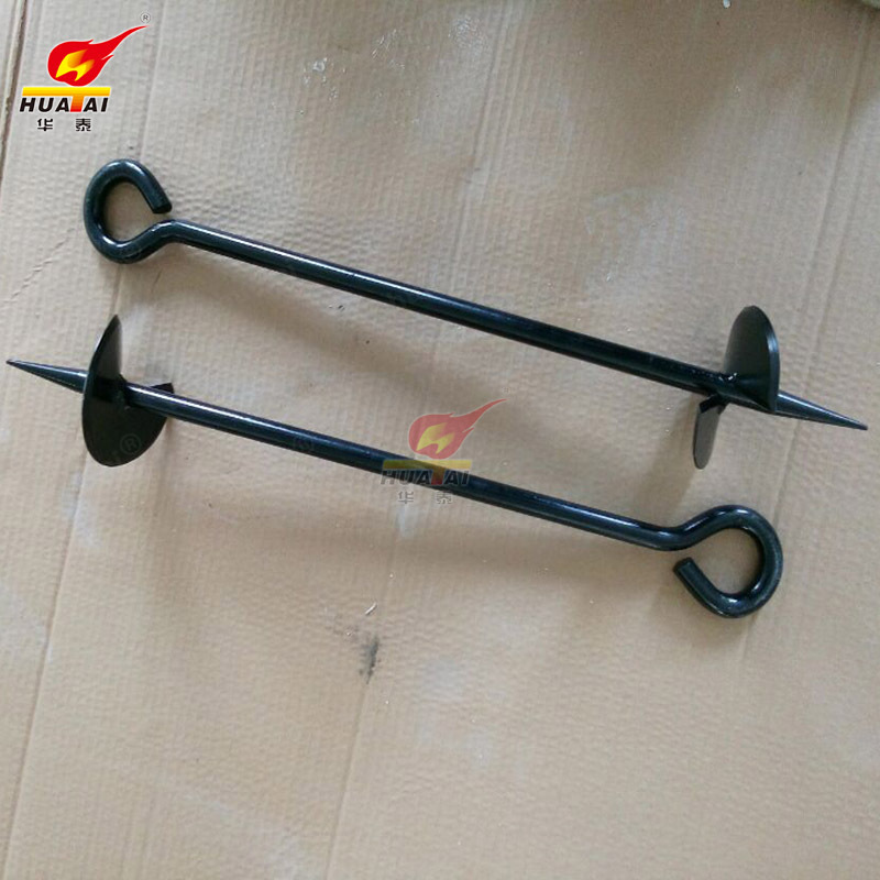 供应 高强度地锚钻 螺旋固定拉线地锚 可承受1t拉力 厂家直销