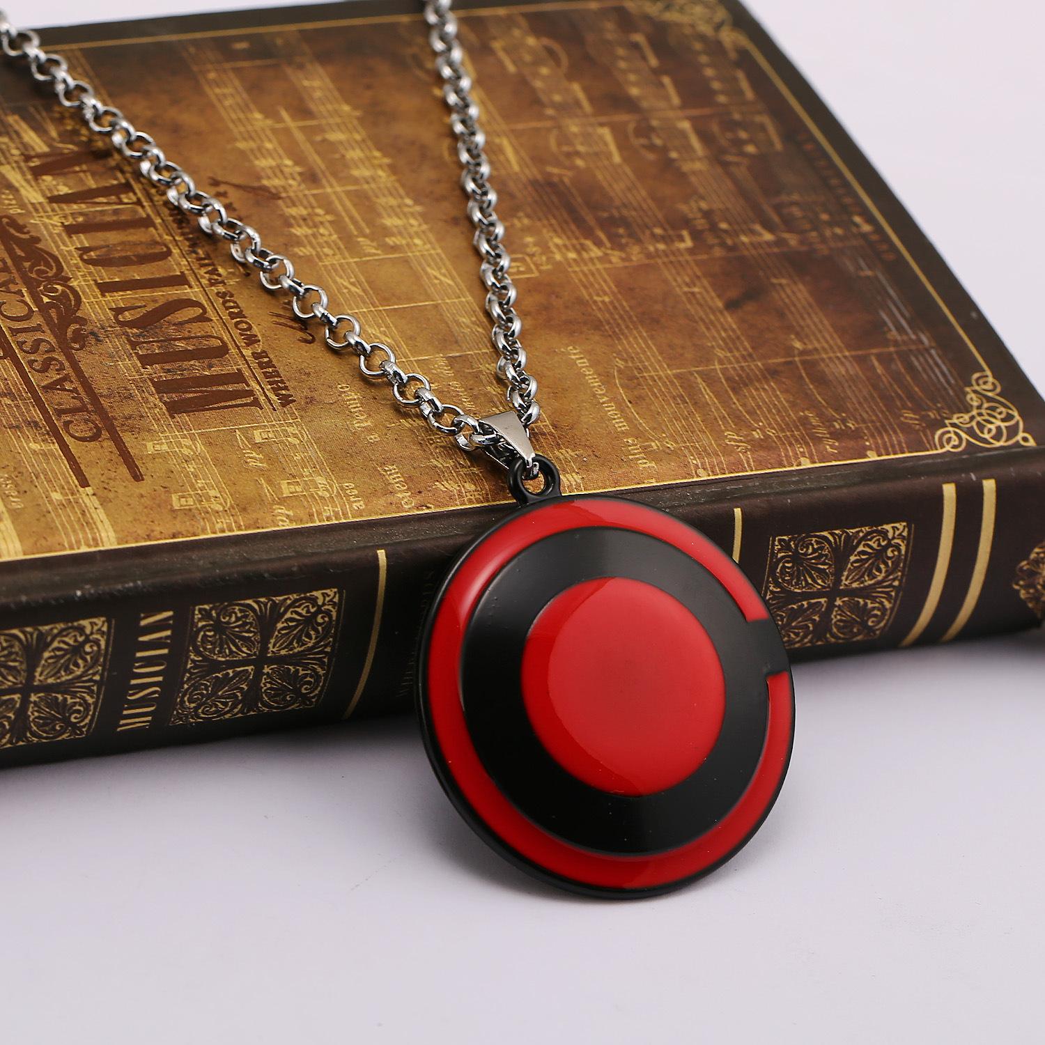 影视周边 正义联盟钢骨cyborg标志 吊坠项链 小礼品