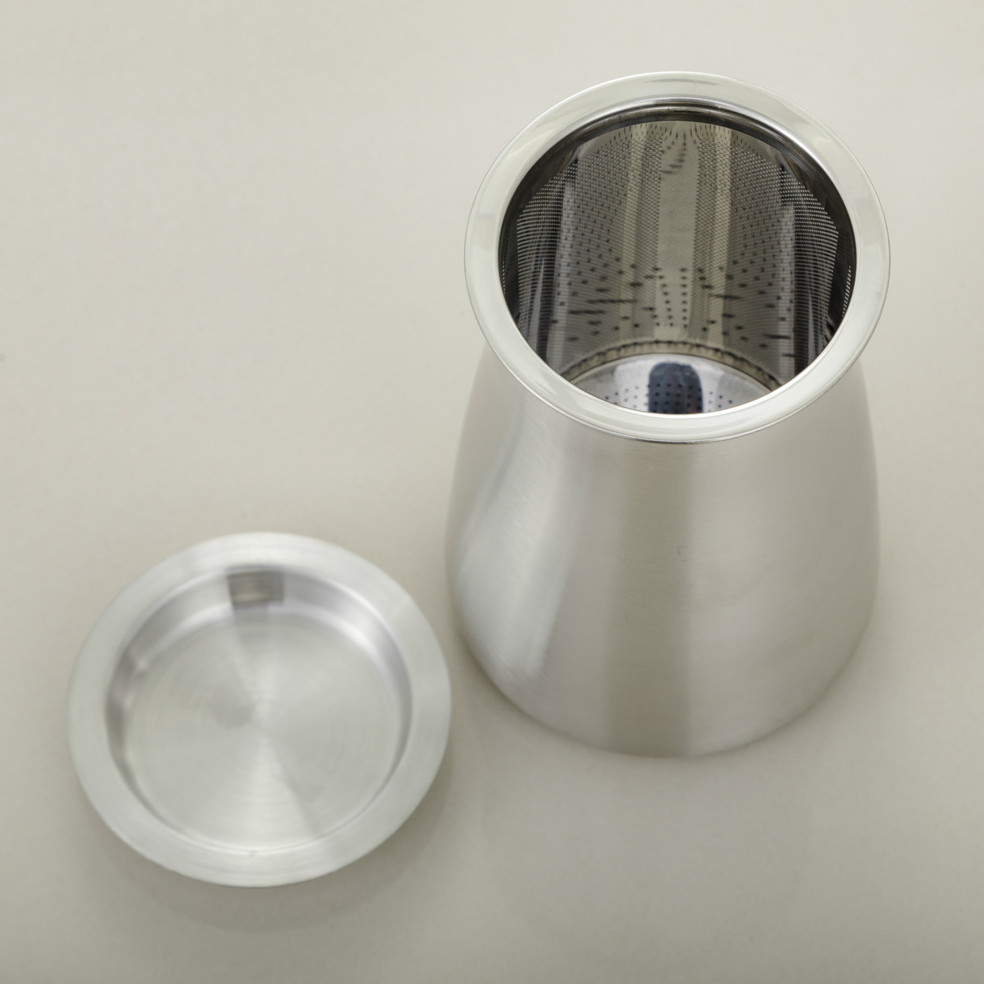 不锈钢筛粉器 砂光过滤播粉器 闻香杯 接粉器 手冲咖啡器具