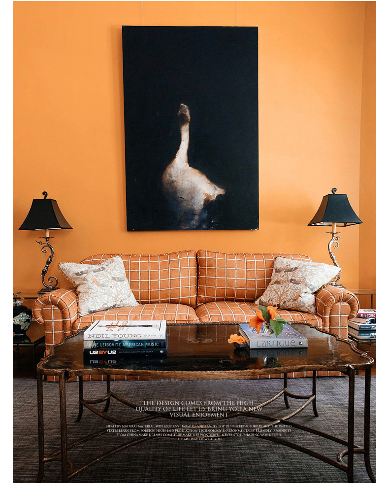 厂家批发环保无纺布墙纸简约纯色爱马仕橙素色背景墙家装壁纸包邮