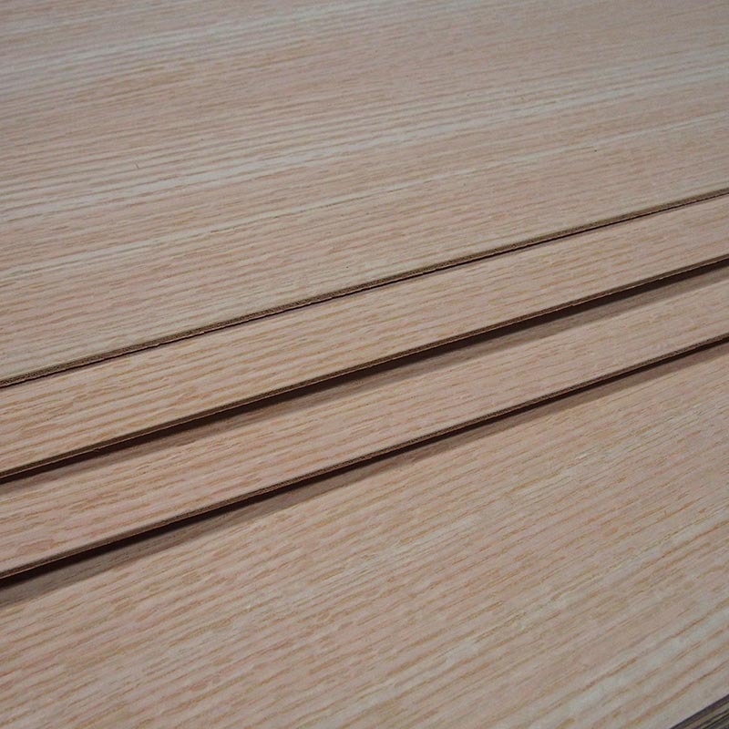 天然美国红橡直纹木皮饰面板 e0环保高档木饰面板