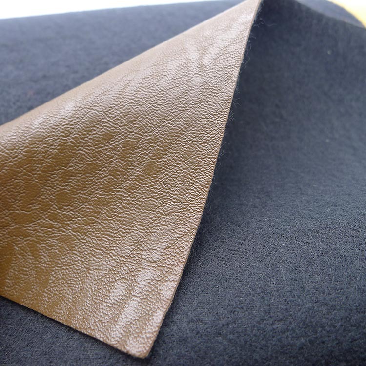 粗裂纹pu男女包皮料批发柔软装饰人造皮拉毛底布家具沙发皮革定制