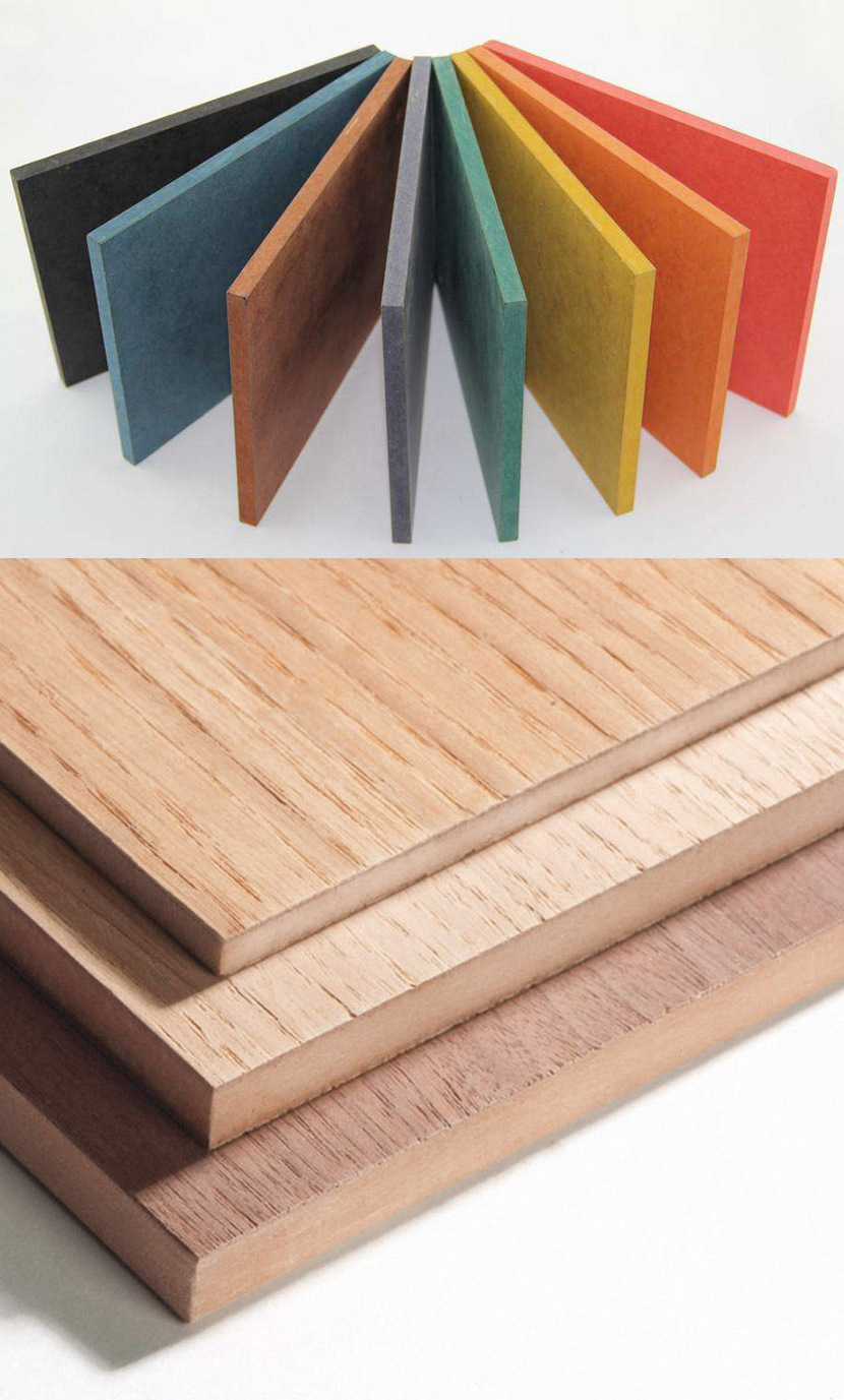 密度板8mm广告背板三聚氰胺密度板收纳盒相册专用板材隔板中纤板