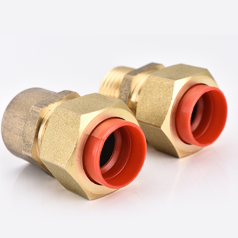 4分波纹管免敲波接头燃气管快速接头4分煤气管三通快速接头配件