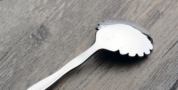 彩盒礼品婚礼赠品不锈钢樱花勺 果冻勺 花朵勺 雪糕勺 冰淇淋勺子