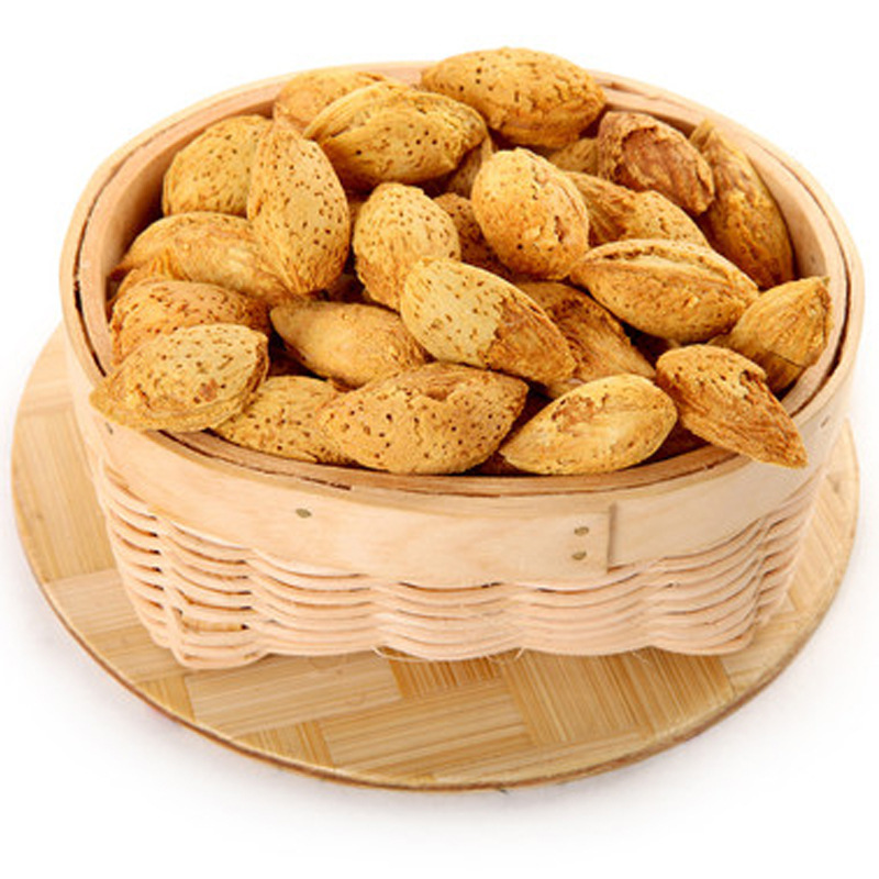 新疆特产厚皮巴旦木 优质奶油盐焗味杏仁500g 坚果炒货一件代发