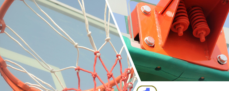 室外篮球框成人 户外篮球架配件广州加固球筐学校厂家批发