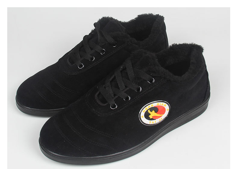 厂家供应批发太极鞋太极棉鞋练功鞋冬季帆布保暖棉鞋厂家直销