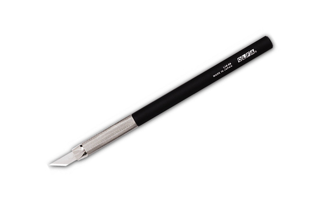 日本欧发限量版olfa ltd-09全金属笔刀 雕刻刀 附送25片刀片