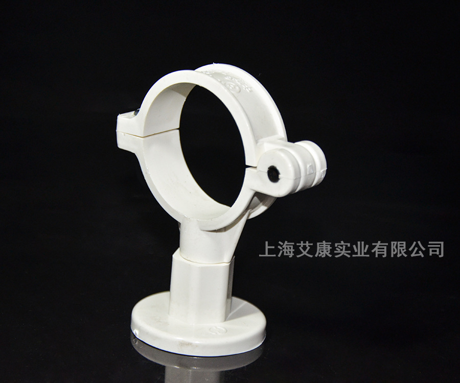 中财pvc排水管 pvc管材 pvc管件 盘式吊卡50-160