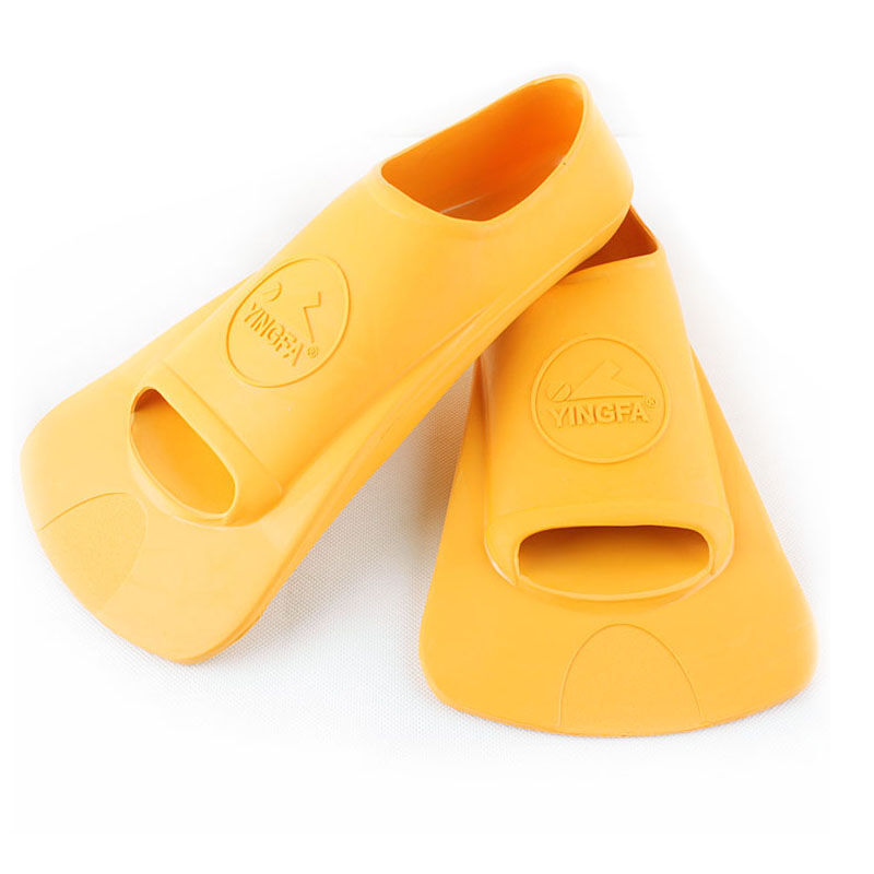 英发橡胶短脚蹼 潜水游泳短脚蹼 游泳潜水成人儿童脚蹼