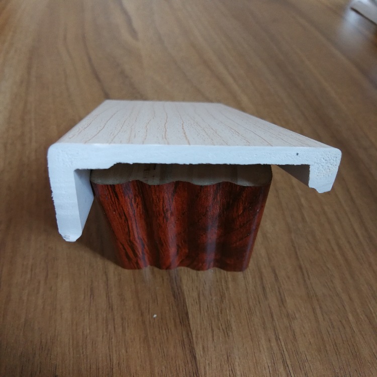 定制烤漆7公分七字型pvc发泡实心门套线高分子装饰线条强化门边线