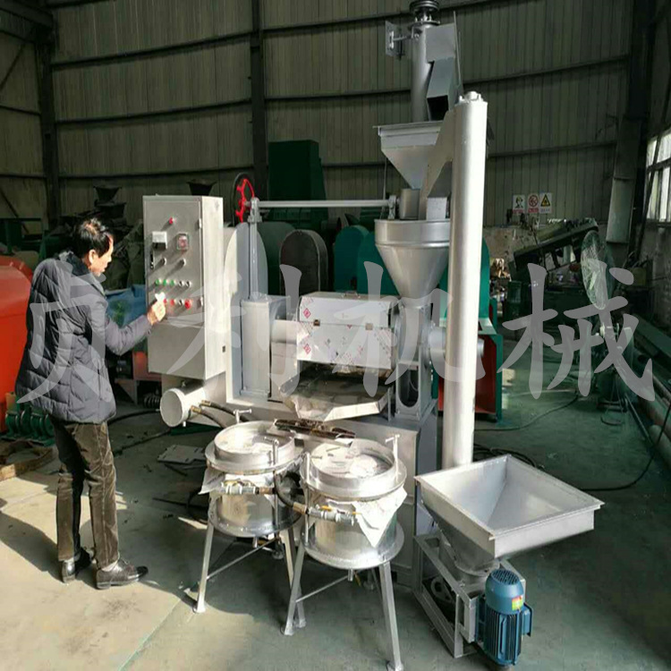 多功能各种型号榨油机价格 100型螺旋榨油机效率高 茶籽榨油机