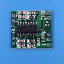 超微型数字功放板 2*3W D类 数字功放板 高效 2.5～5V 可USB供电