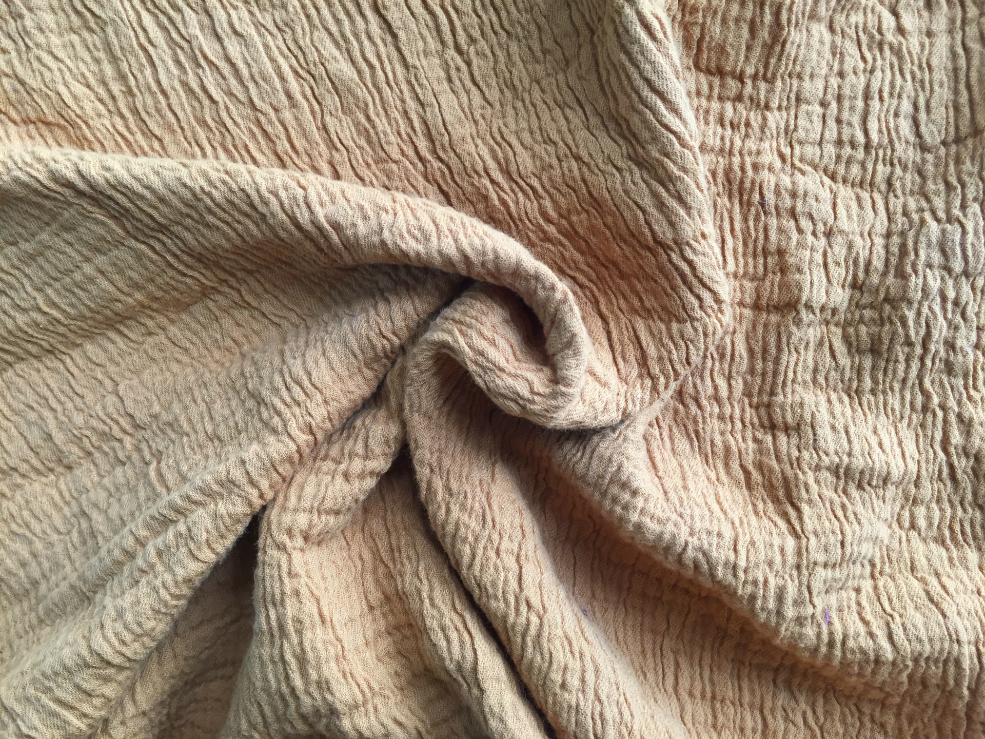 sc-03b 现货活性环保染色双层斜纹洗水绉布服装家纺面料