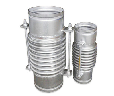 不锈钢沟槽波纹管接头沟槽卡箍式补偿器沟槽卡箍金属软管dn100150