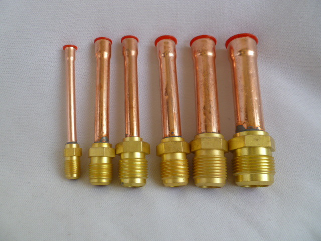 空调内机配件 加厚空调内机铜管接头焊接头纯紫铜