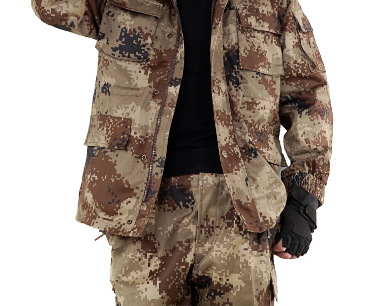 配发正品户外军迷荒漠沙漠迷彩服套装野战服作训服耐磨