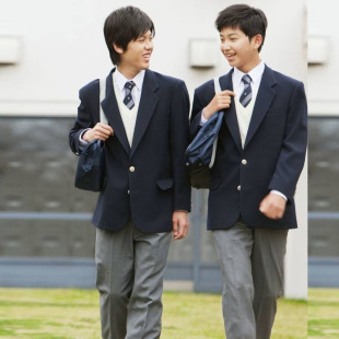 新款时尚英伦校园dk制服男西装 正统日本学生制服男西服