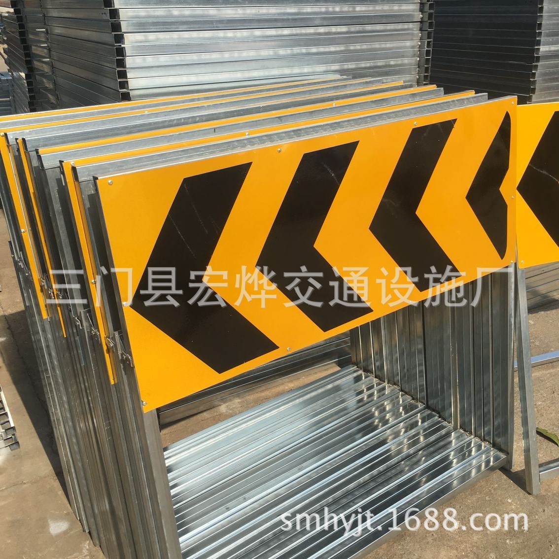 供应道路安全导流牌 前方施工警示牌 临时标示牌可定制