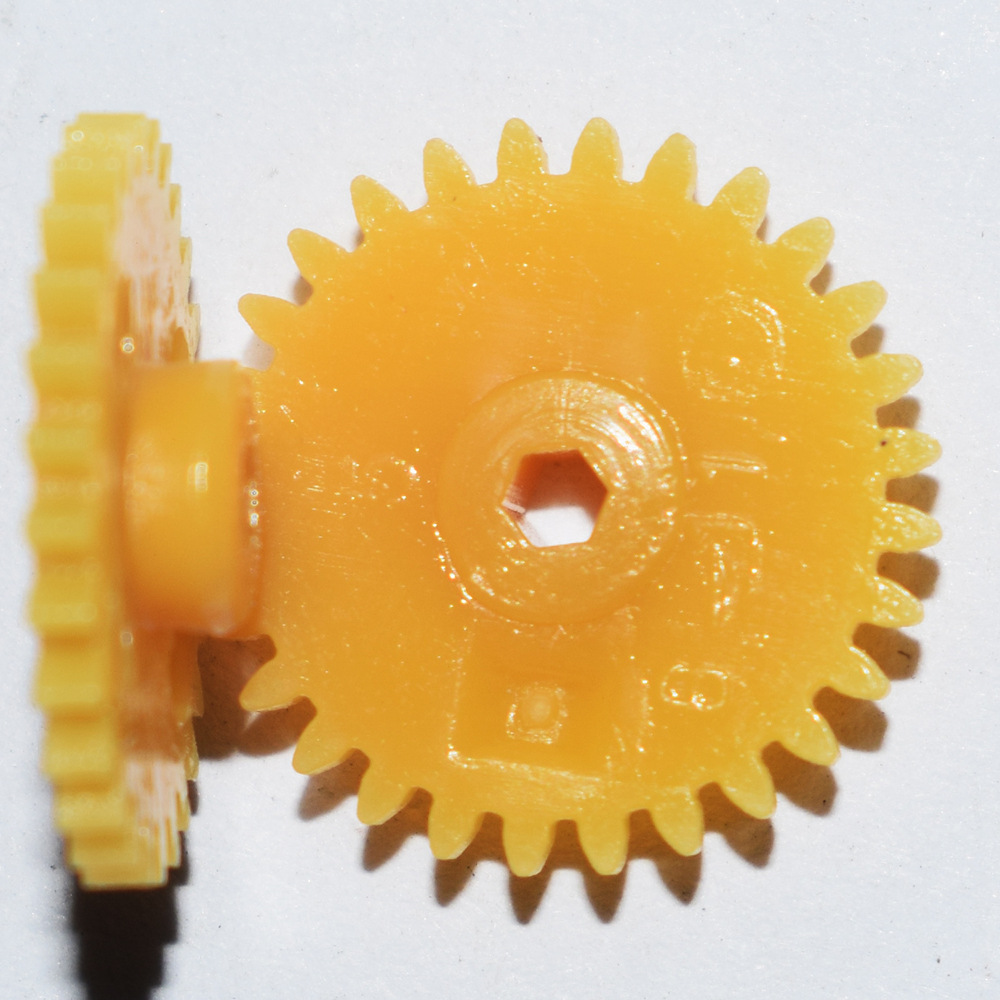 28齿六角齿轮四驱车齿轮玩具配件科技制作外贸速卖通2818b