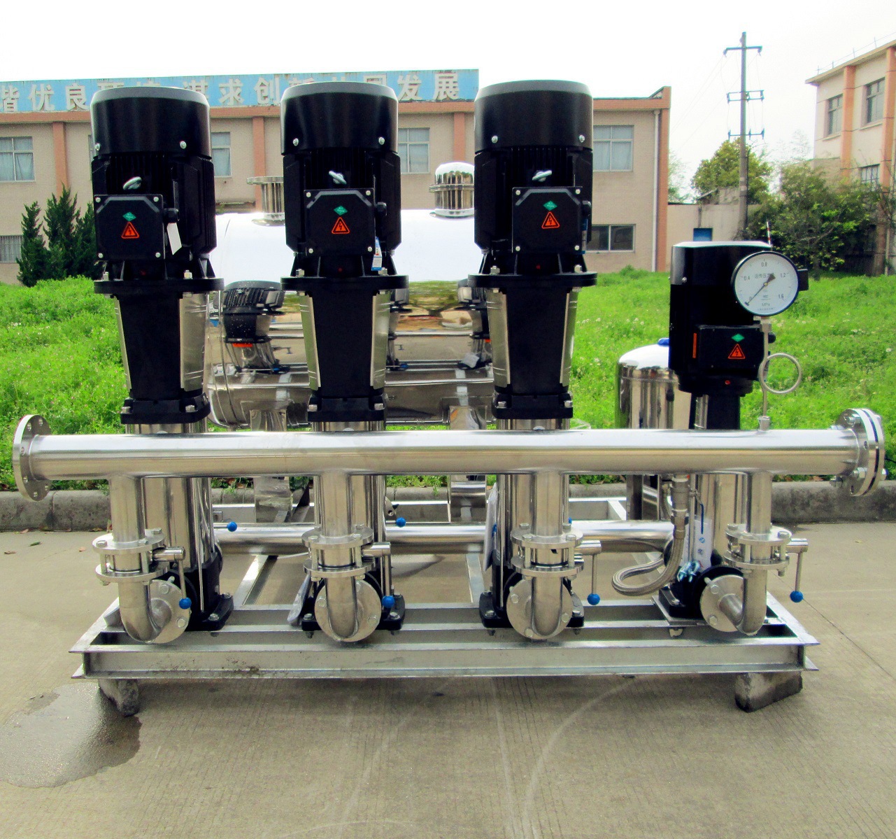 不锈钢自动变频加压供水设备智能节能供水设备恒压办公用供水设备