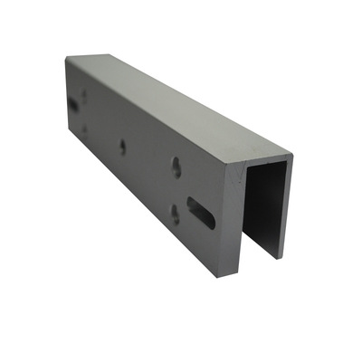 u型磁力锁玻璃门支架铝合金磁力锁支架 玻璃门夹门夹锁玻璃夹