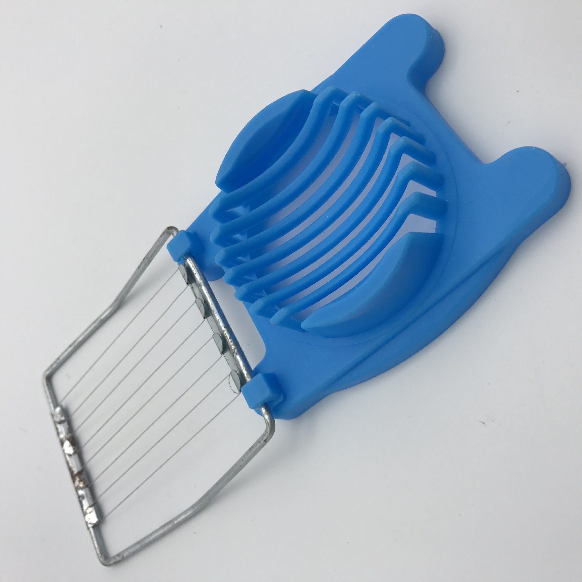 全塑单个新料塑料切蛋器鸡蛋切,吸卡切蛋器