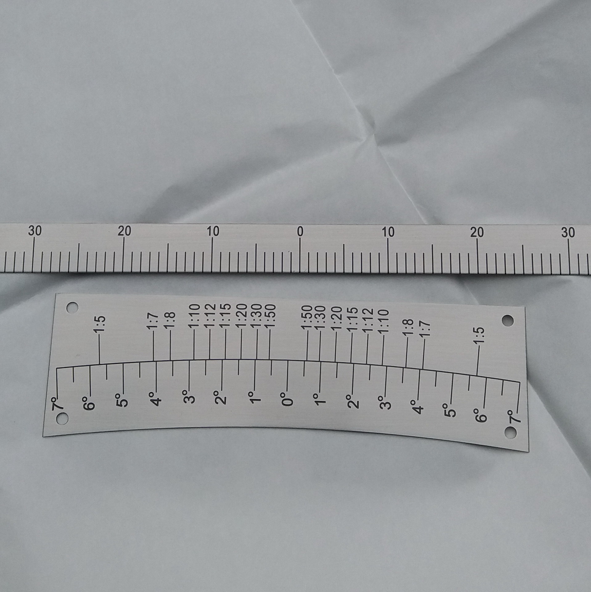 定制高精度铜铝不锈钢腐蚀标尺 异型尺 机械标尺 印刷直尺刻度盘