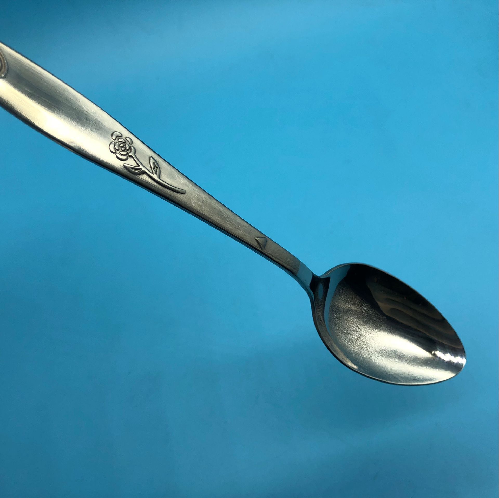 不锈钢小铁更 儿童小铁勺 抛光加厚调羹1元2元批发货源 赠品