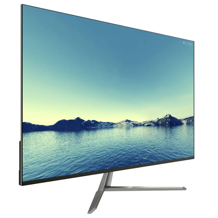 32英寸电脑显示器ips高清液晶显示屏 超薄窄边铝合金硬屏厂家直销