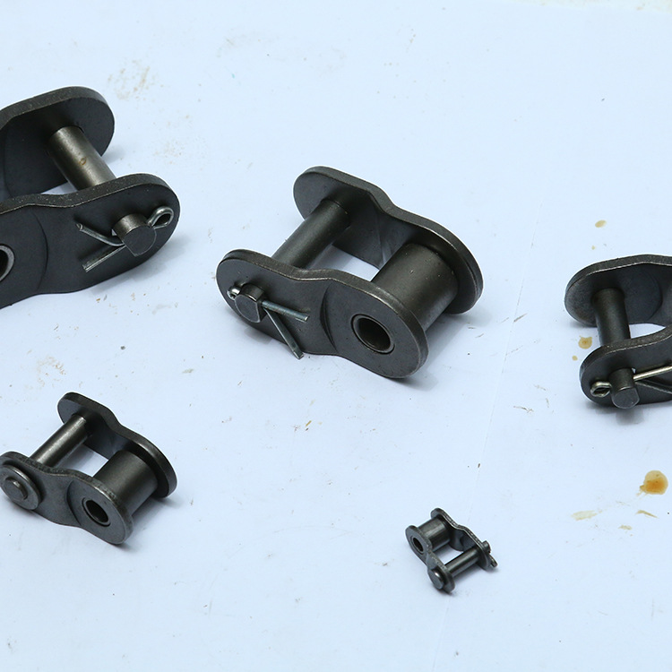 8寸28a链扣接头 全扣半节接头 半节链条接头现货