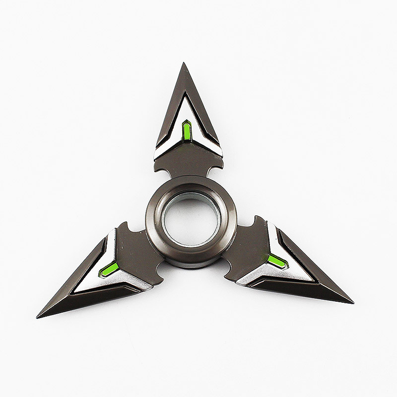 守望周边 源氏黑暗守望者飞镖旋转手里剑合金守望兵器