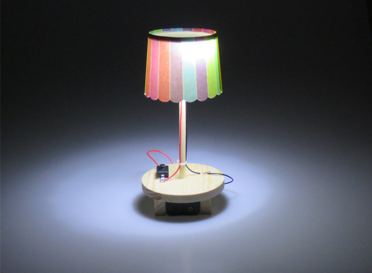 科技小制作小发明 小学生手工diy台灯科学小制作实验材料