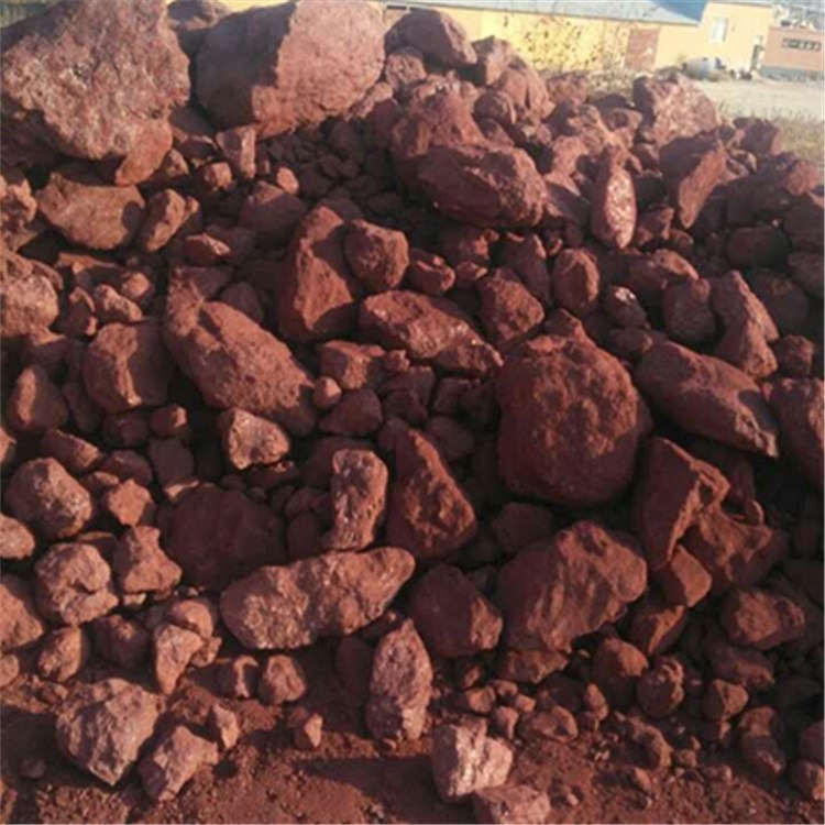 河北批发供应高品位铁矿石 铁矿砂 赭石赤铁矿
