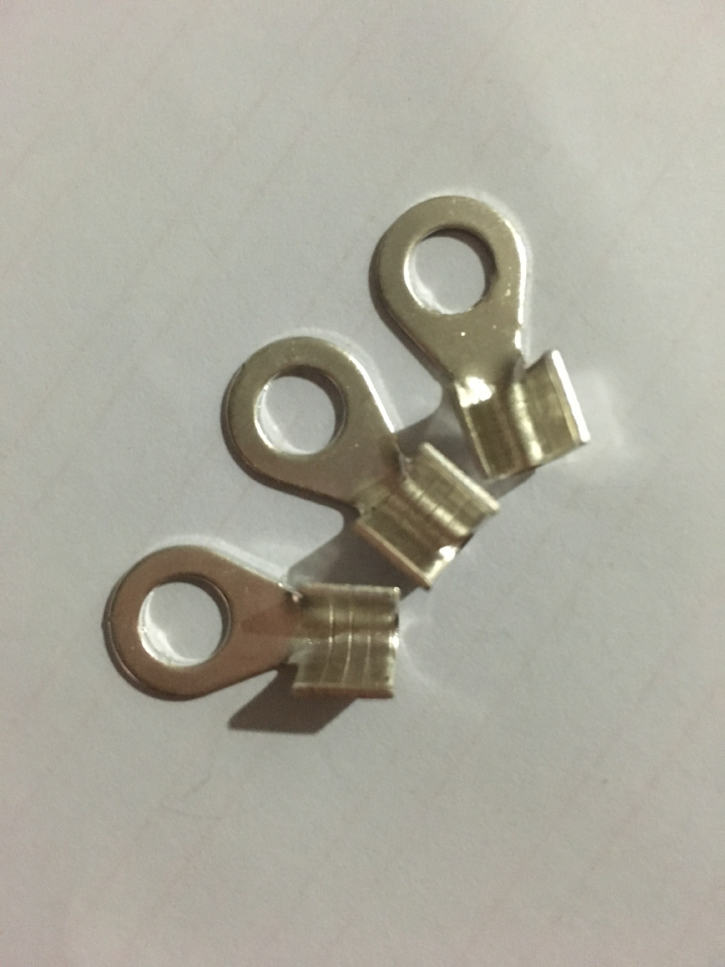 圆片接线片ot6-6开口铜鼻子接线片 圆形