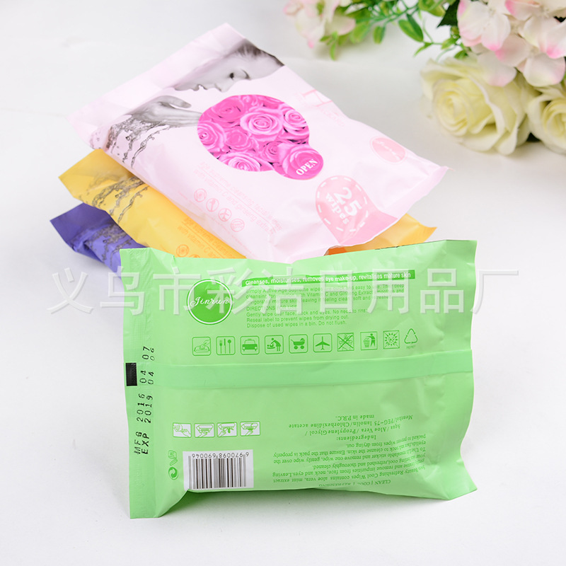 25 Pieces of Convenient Wipes, Cleaning Wipes Factory Wholesale