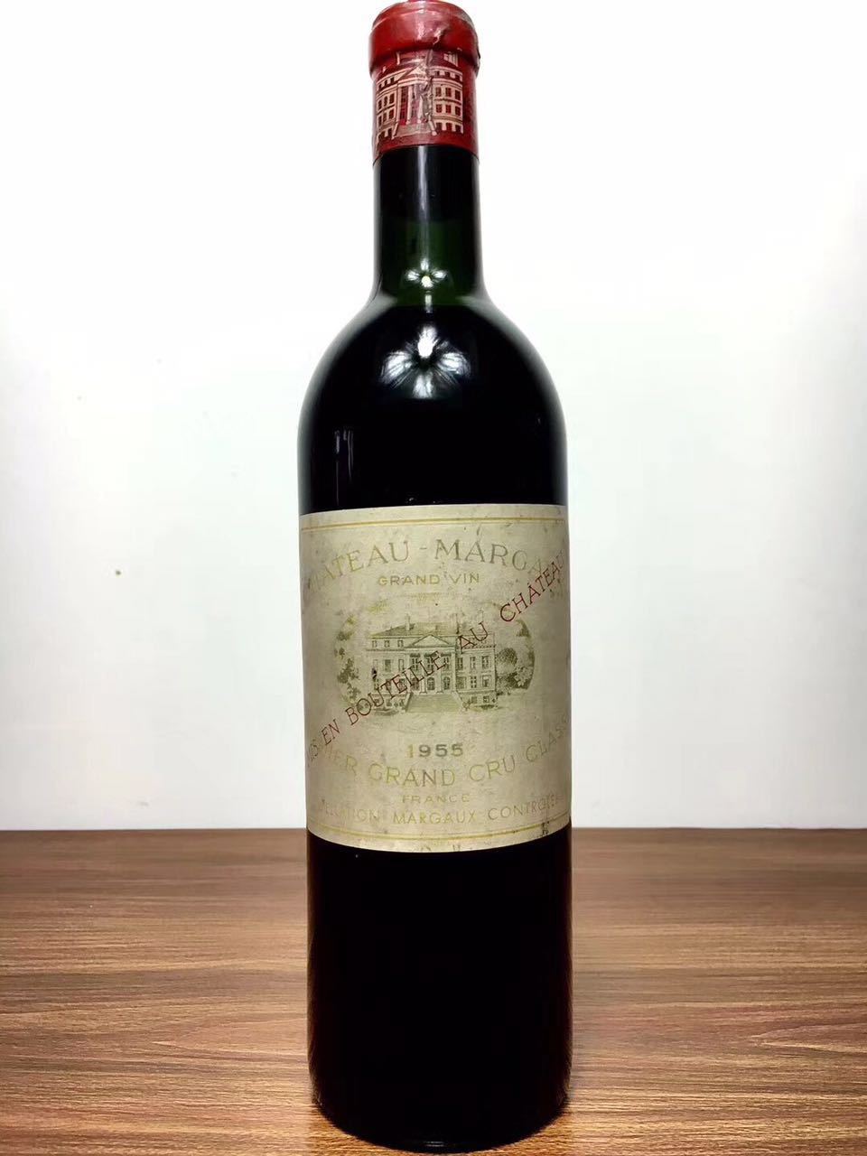 1955年大玛歌红葡萄酒 chateau margaux玛歌酒庄正牌玛高红酒