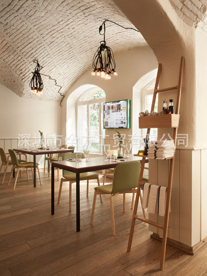 北欧小酒馆酒吧吧台成套餐桌椅设计装修深圳工厂上门量尺画图