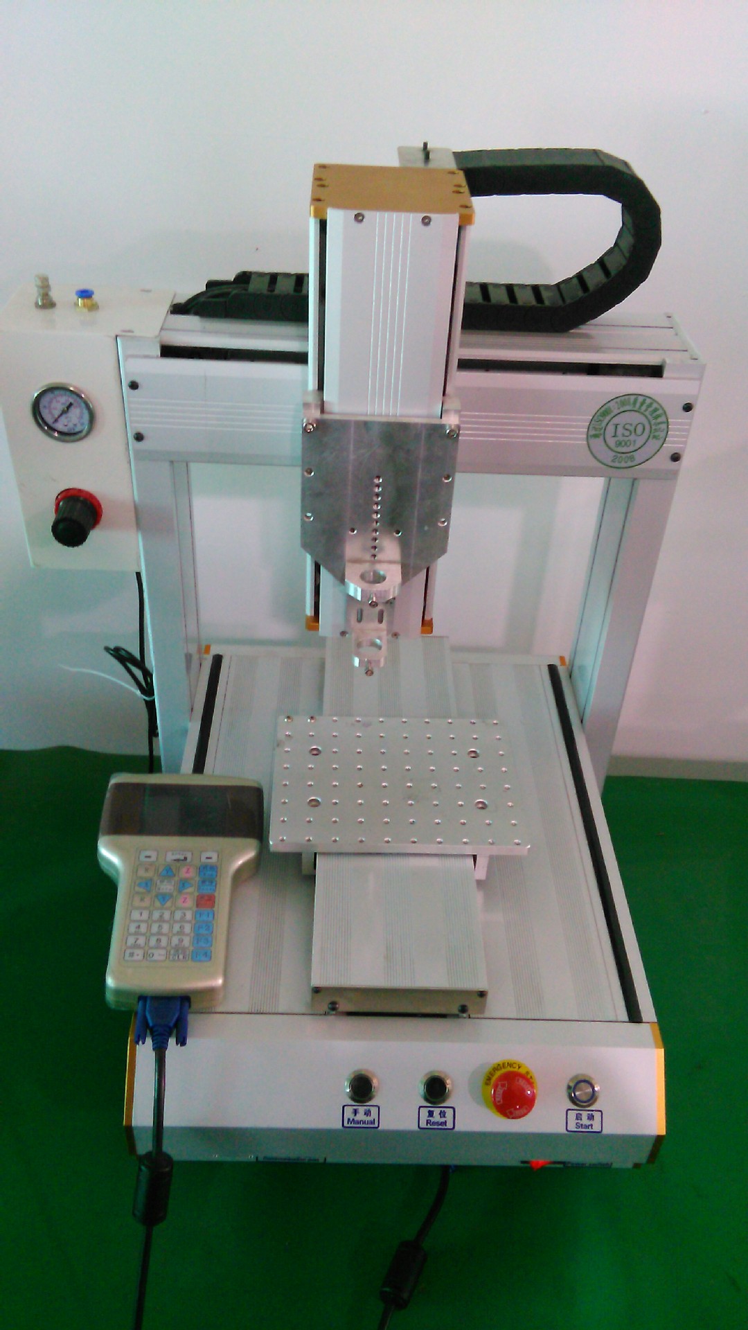 30ml双针筒自动点胶机 三轴点胶机深圳自动化设备 针筒注射