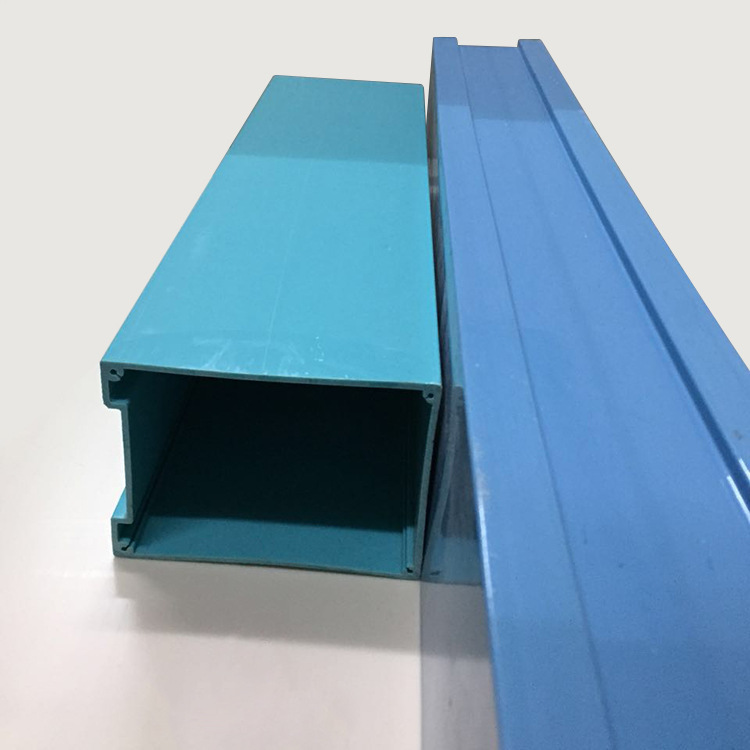 厂家现货供应环保pvc型材方通管 pvc水培种植槽塑胶 塑料条 方形