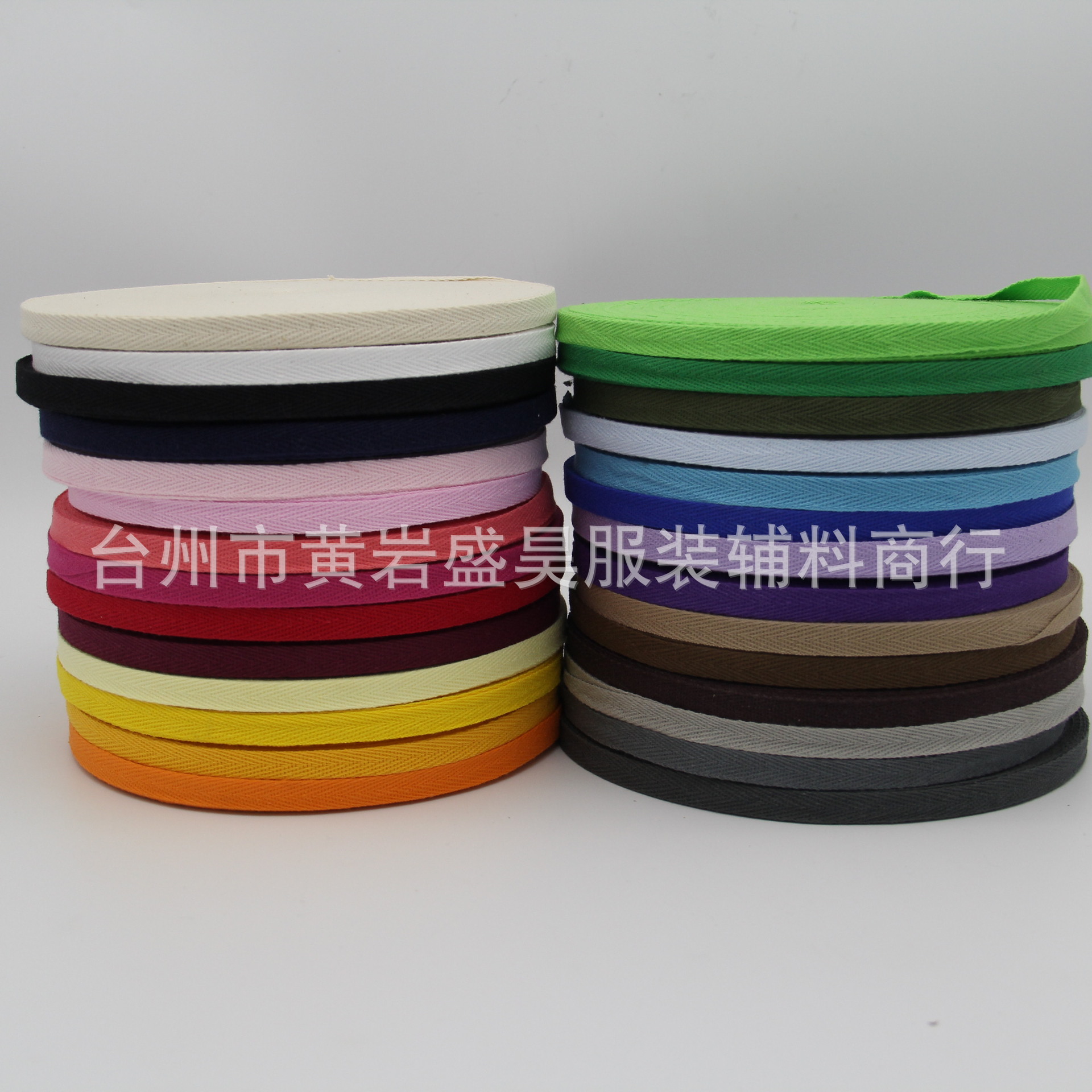 High Quality All-Cotton Braid 0. 6cm-5.0cm Cotton Tape All Cotton Pure Cotton Herringbone Ribbon Cotton Ribbon