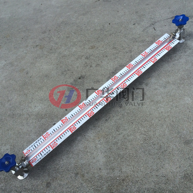 304不锈钢快装式玻璃管液位计卡扣式直读玻璃管水位计长短可定做