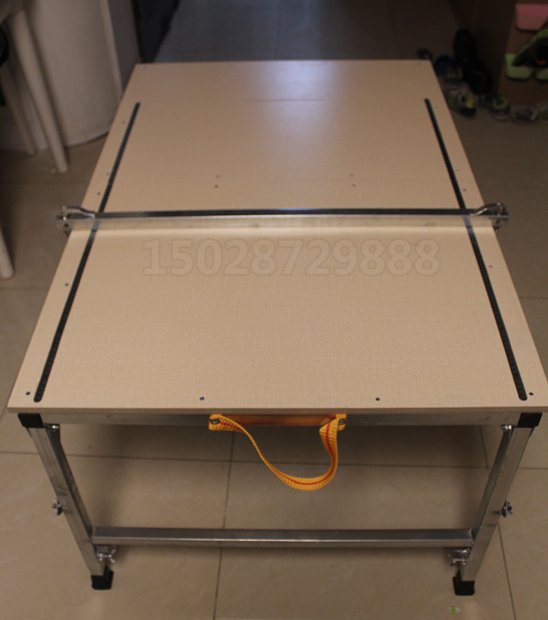 木工多功能便携式升降装修推台锯倒装组合小型简易工作台折叠锯台