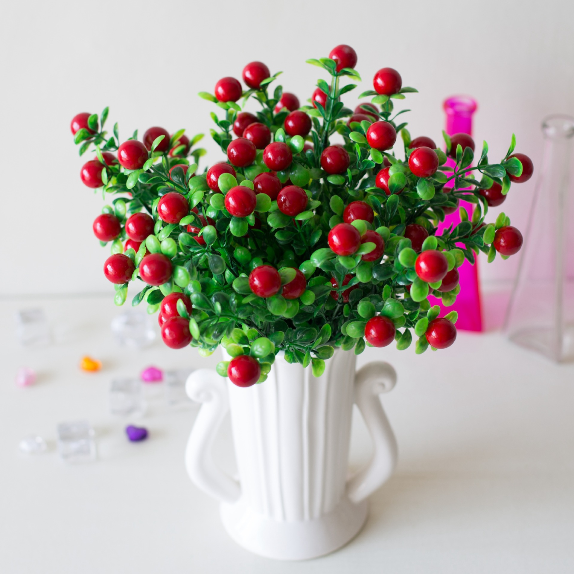 批发仿真植物仿真水果富贵果招财果如意吉祥果家居装饰插花