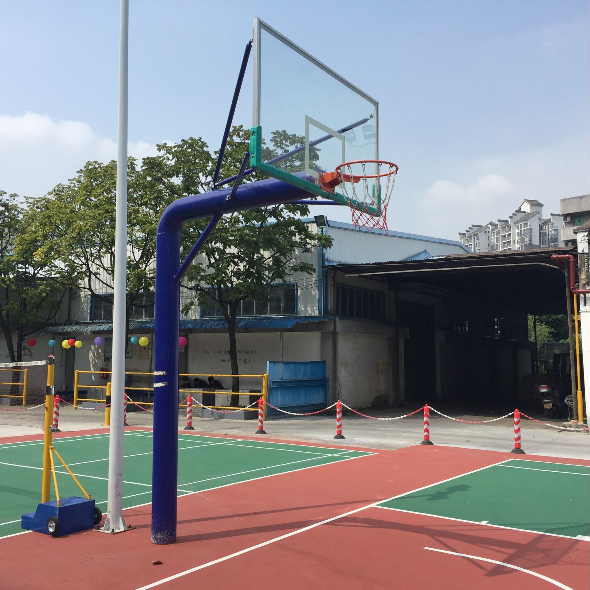 篮球架厂家批发佛山篮球架成人户外标准篮球架篮球架地埋式