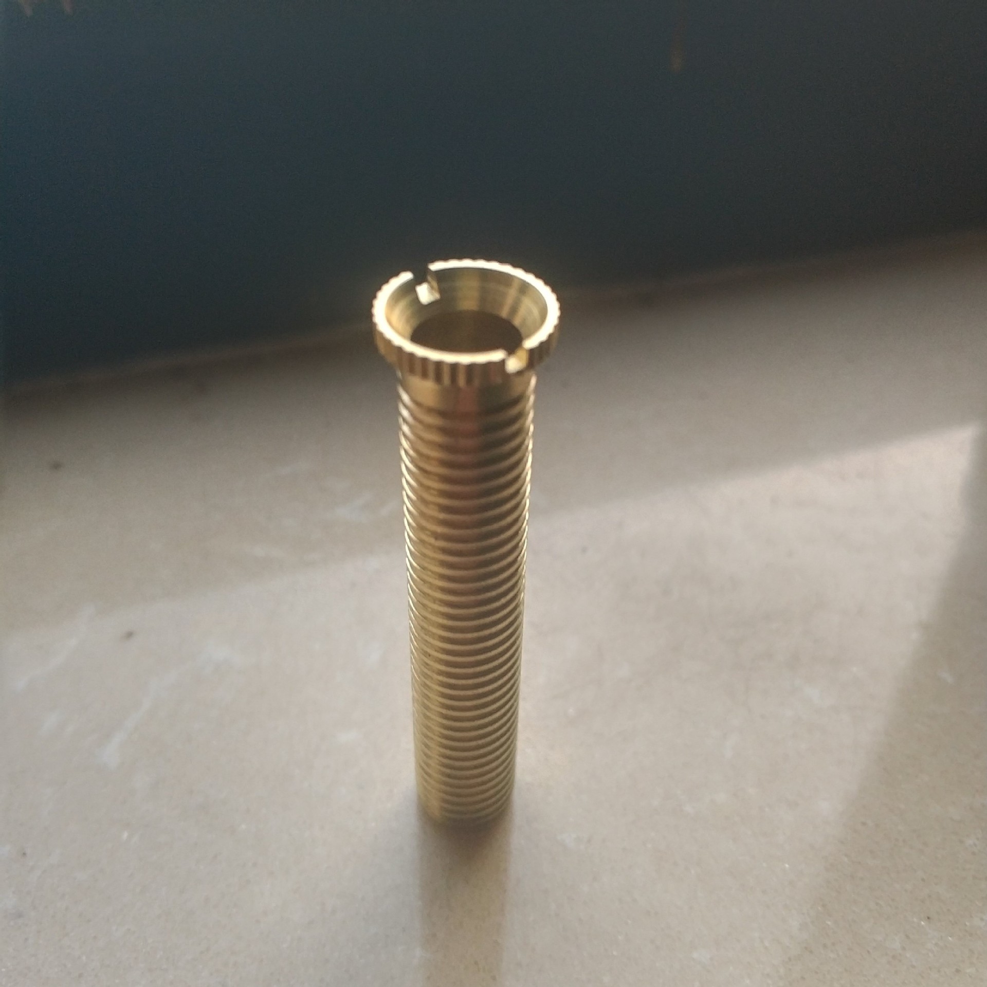 不锈钢水槽美式下水器铜螺丝6cm铜螺丝不锈钢下水器铜螺牙