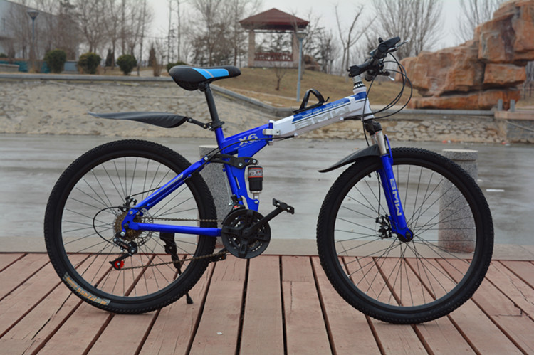 厂家直销宝马x6山地车21速24速27速山地自行车双碟刹学生促销单车